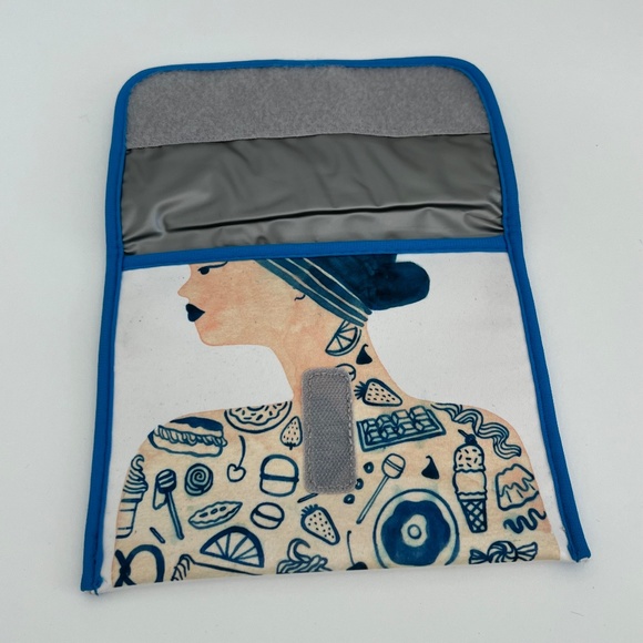 2 PACK ArtBird "Sweet Tats" Nuts and Bolts Bag Insulated Food Safe Storage Pouch - Picture 4 of 9